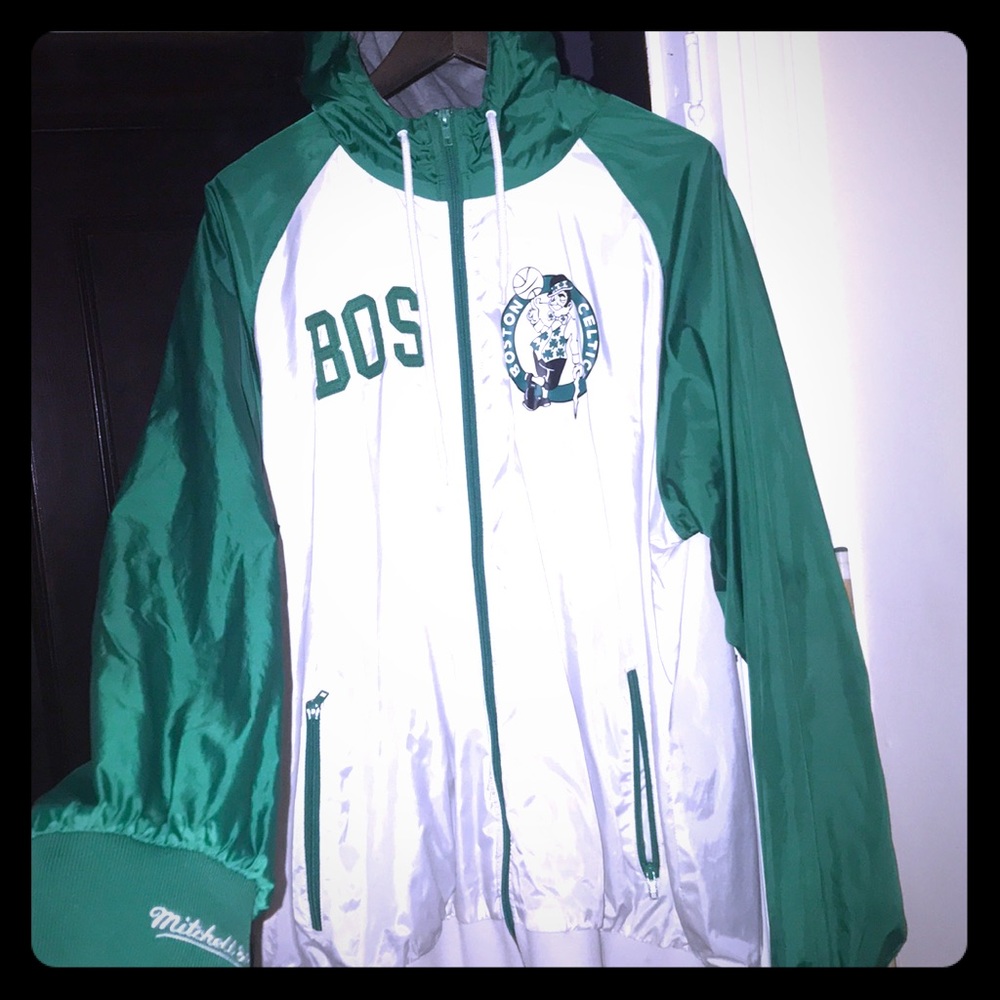 Mitchell & Ness Boston Celtic Wind Jacket XXL